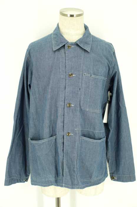 Engineered Garments （エンジニアードガーメンツ） WORK DAY シャンブレーカバーオールジャケット メンズ アウター