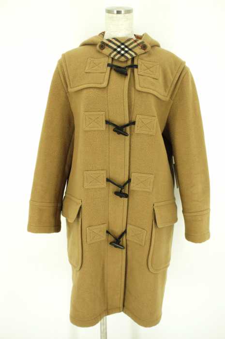 BURBERRY BLUE LABEL（バーバリーブルーレーベル） 裏地バーバリーチャック入りバッフルコート レディース アウター
