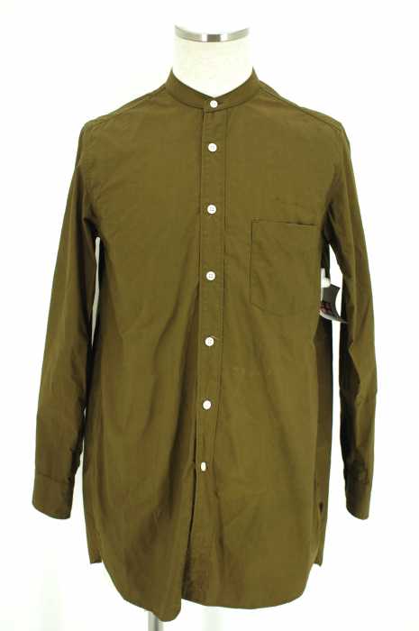 FREDY＆GLOSTER （フレディ アンド グロスター） マオカラーロングシャツ メンズ トップス