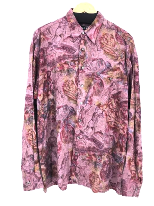 USED古着 (ユーズドフルギ) KINGS ROAD 総柄シャツ メンズ トップス