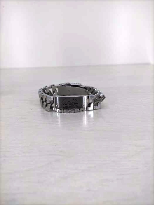 DIESEL（ディーゼル） ステンレススチール プレートチェーンブレスレット メンズ アクセサリー