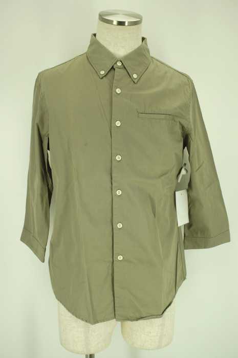 VICTIM (ヴィクティム) 7分袖ボタンシャツ メンズ トップス