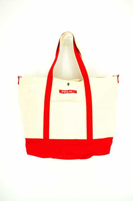 MILKFED. （ミルクフェド） BIG 2WAY CANVAS TOTE レディース バッグ