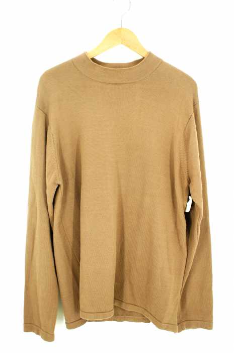 bukht(ブフト) WIDE NECK PLAIN KNIT メンズ トップス