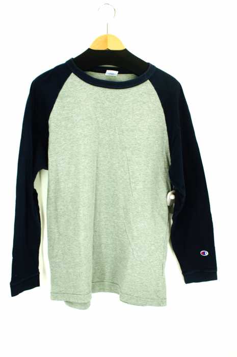 Champion （チャンピオン） バイカラーラグランカットソー メンズ トップス