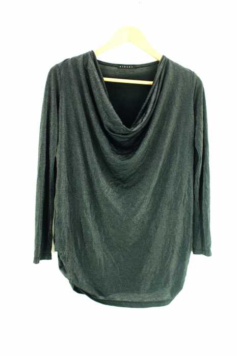 SISLEY（シスレー） ラメ　光沢　変形トップス レディース トップス