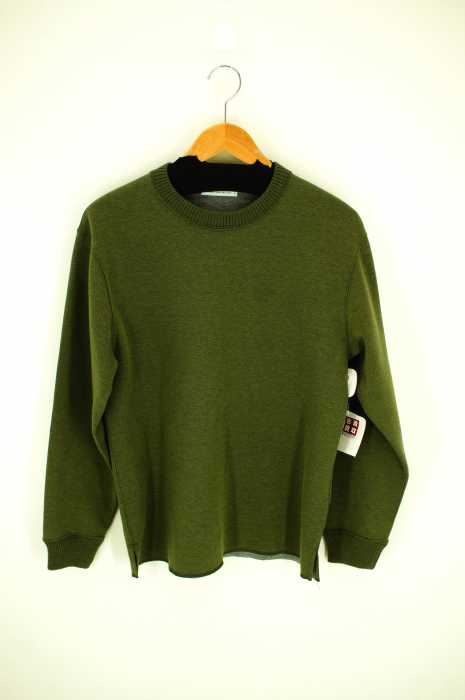 UNITED ARROWS green label relaxing (ユナイテッドアローズグリーンレーベルリラクシング) CM ダブルフェイス リブ クルー カットソーII メンズ トップス