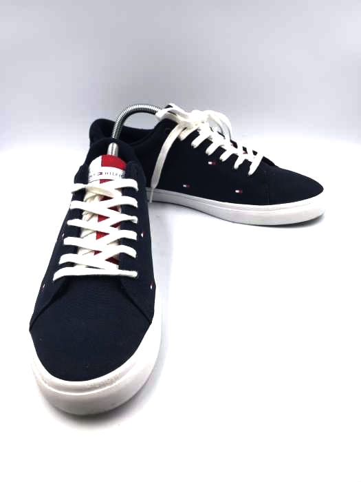 TOMMY HILFIGER(トミーヒルフィガー) ロゴ刺繍デザイン ローカットスニーカー メンズ シューズ
