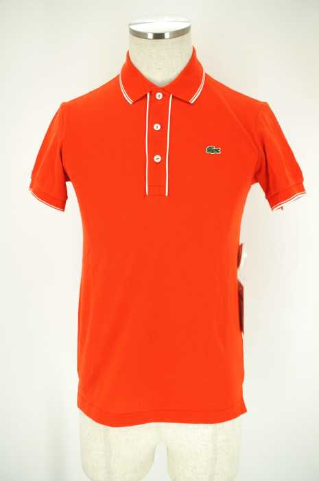 LACOSTE （ラコステ） ライン入りポロシャツ メンズ トップス