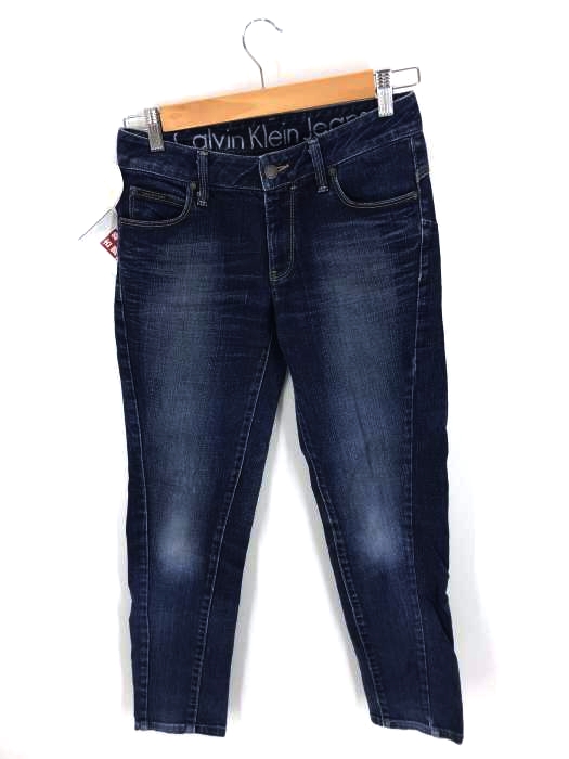 Calvin Klein Jeans(カルバンクラインジーンズ) USED加工 ストレッチスキニーデニム レディース パンツ