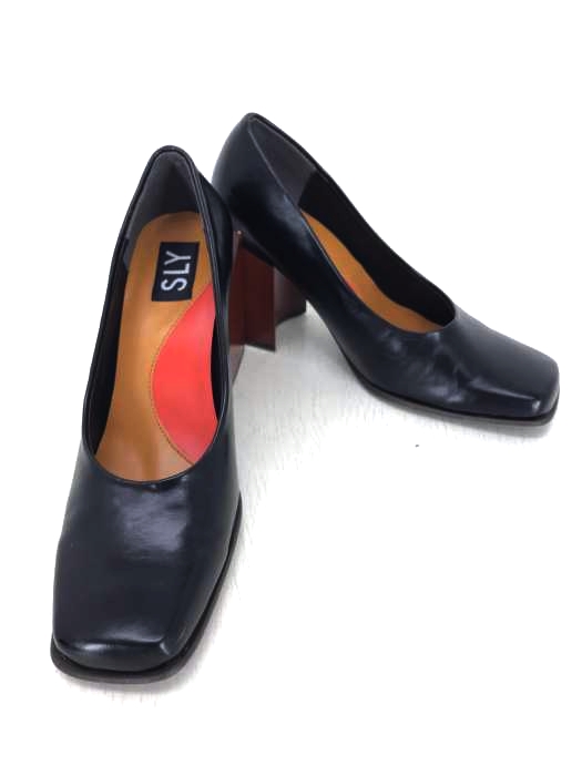 SLY(スライ) SQUARE TOE PUMPS レディース シューズ