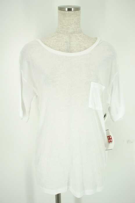ROSE BUD （ローズバッド） コットンニットポケット付きTシャツ レディース トップス