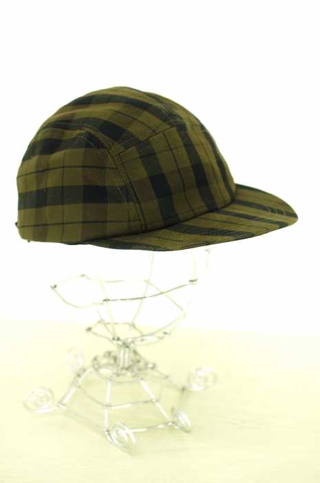 YOKO SAKAMOTO (ヨーコサカモト) jet cap - check メンズ 帽子