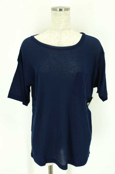 ROSE BUD （ローズバッド） コットンニットポケット付きTシャツ レディース トップス