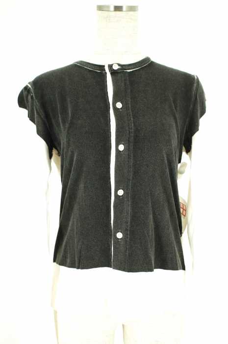 tricot COMME des GARCONS（トリココムデギャルソン） AD2006 バイカラークルーネックカーディガン レディース トップス