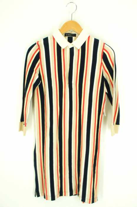 BEAUTY & YOUTH UNITED ARROWS (ビューティーアンドユースユナイテッドアローズ) ストライプポロシャツワンピース レディース ワンピース