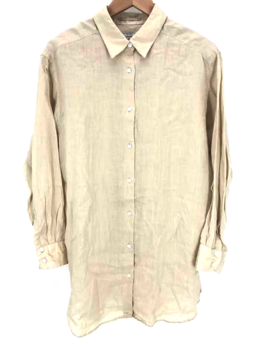 FRAMeWORK（フレームワーク） 製品染め FRENCH LINEN 2WAYシャツ レディース トップス