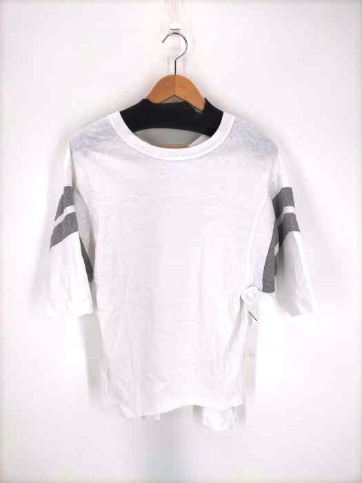 BEAUTY & YOUTH UNITED ARROWS（ビューティーアンドユースユナイテッドアローズ） 別注 バックVネックフットボールTシャツ レディース トップス