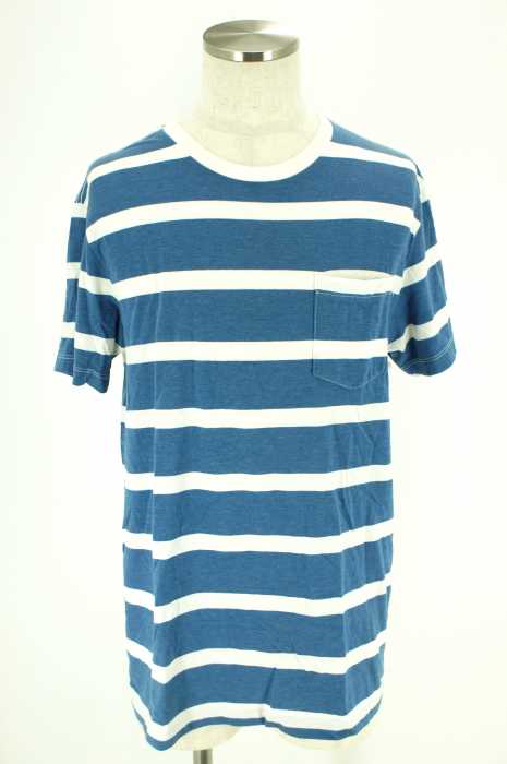 J.CREW （ジェイクルー） ボーダー柄半袖ポケットTシャツ メンズ トップス