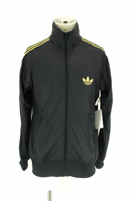adidas （アディダス） トレフォイル＆ライン入りトラックジャケット メンズ トップス