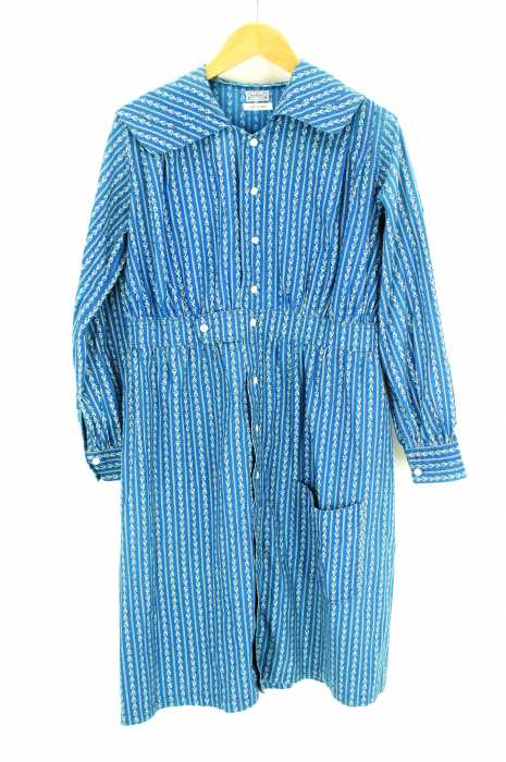 BEAMS BOY （ビームスボーイ） 総柄シャツワンピース レディース ワンピース