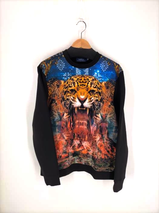 TOPMAN（トップマン） タイガー ジャージクルーネックスウェット メンズ トップス
