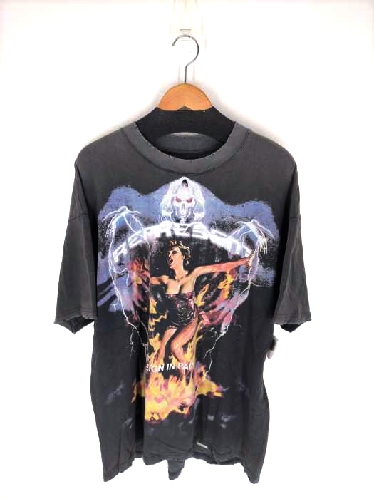 REPRESENT（リプレゼント） reign in pain ダメージ加工プリントTシャツ メンズ トップス