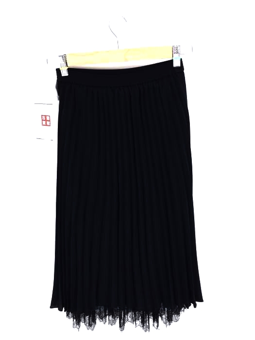 DOUBLE STANDARD CLOTHING（ダブルスタンダードクロージング） 裾レースプリーツスカート レディース スカート