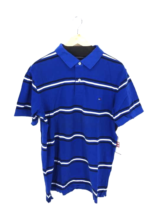 TOMMY HILFIGER（トミーヒルフィガー） ボーダーポロシャツ メンズ トップス