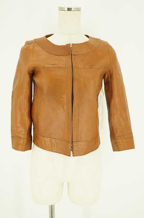 Stunning Lure スタニングルアー ノーカラーレザージャケット レディース アウター ブランド古着買取販売バズストア