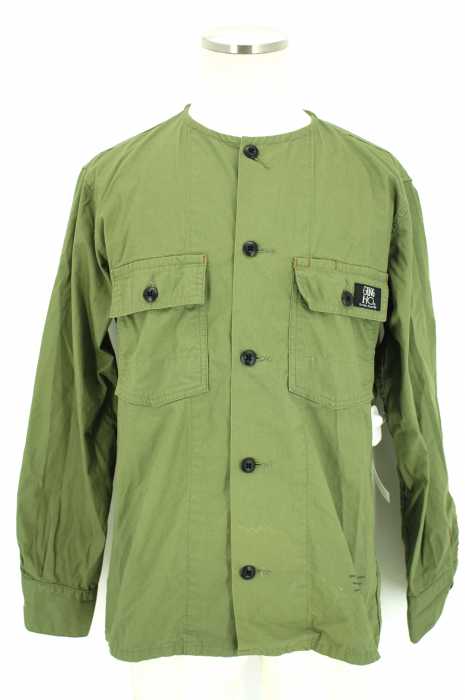 GLOSTER × GUNG HO (グロスター x ガンホー) 16ss ノーカラーブルゾン メンズ アウター