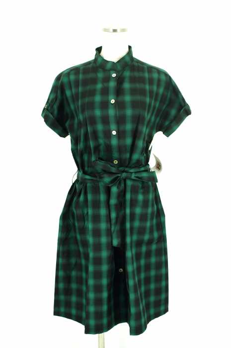 UNITED ARROWS green label relaxing （ユナイテッドアローズグリーンレーベルリラクシング） バンドカラー ウエストベルト レディース ワンピース