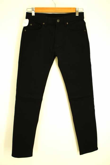 PULP(パルプ) P.KNEE CRACK SKINNY PT　ブラックスキニーパンツ レディース パンツ