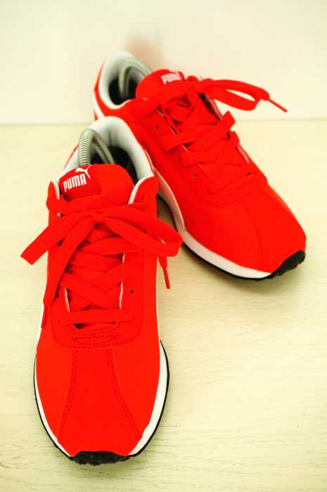 PUMA（プーマ） ナイロン切替ローカットスニーカー メンズ シューズ