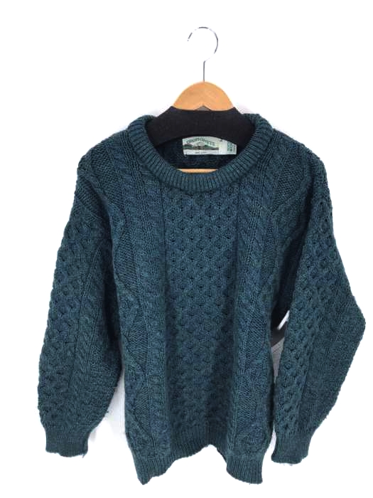 aran crafts(アランクラフト) IRELAND製 ローゲージ ウールニット メンズ トップス