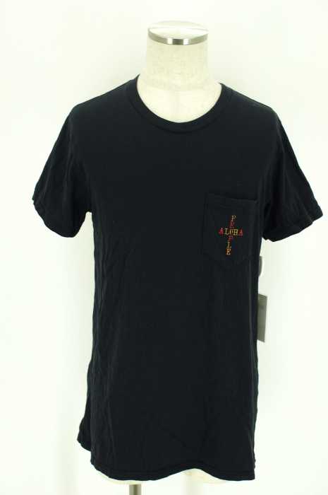 melple （メイプル） ポケット付きプリント半袖Tシャツ メンズ トップス