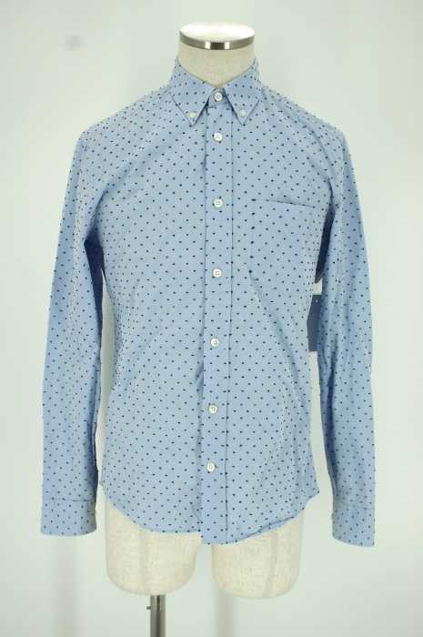 ACNE STUDIOS (アクネストゥディオズ) 14SS ISHERWOOD DOT ドット 長袖ボタンダウンシャツ メンズ トップス