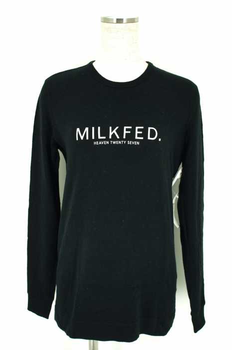 MILKFED. (ミルクフェド) ロゴ入りカットソー レディース トップス
