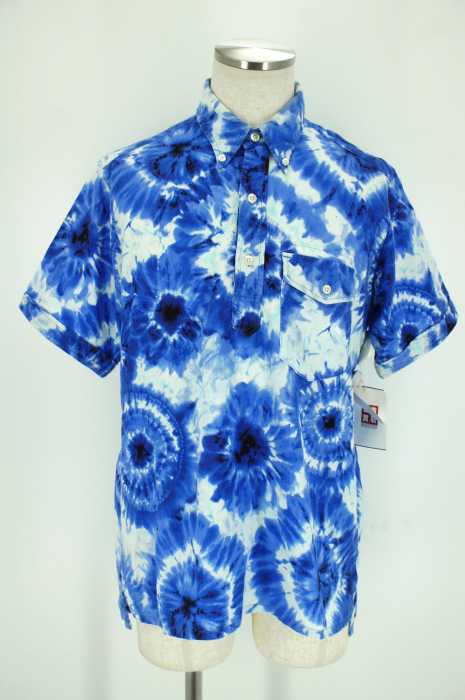 Engineered Garments （エンジニアードガーメンツ） ダイダイ染めプルオーバーシャツ メンズ トップス