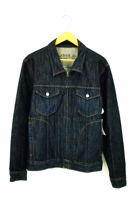 Gap (ギャップ) ジップアップデニムジャケット メンズ アウター