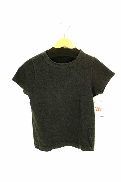 homspun（ホームスパン） 天竺半袖Tシャツ　グレー　17SS レディース トップス
