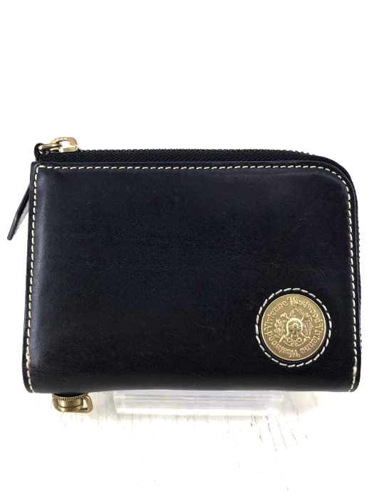 Vivienne Westwood MAN（ヴィヴィアンウエストウッドマン） SKULL COIN ラウンドジップ二つ折り財布 メンズ 財布・ケース