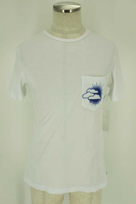 RHC Ron herman×C.I.A.(ロンハーマン) オーバーダイ加工ポケット付き半袖Tシャツ メンズ トップス