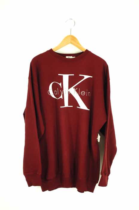 ck Calvin Klein(シーケーカルバンクライン) ロゴスウェットシャツ メンズ トップス