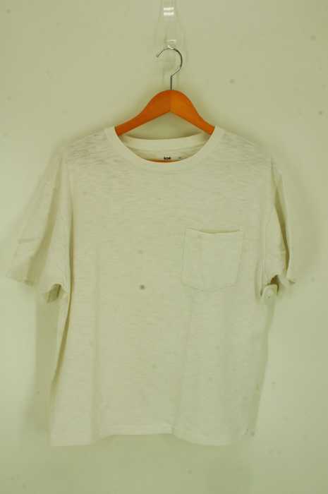KOE（コエ） スラブ天竺ドロップショルダーTシャツ メンズ トップス