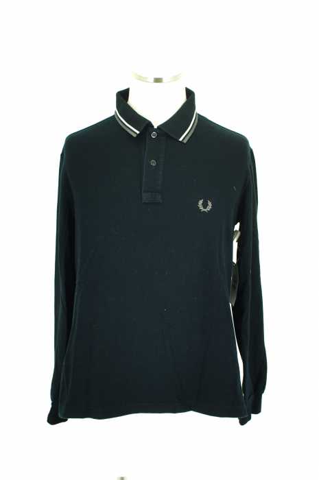 FRED PERRY (フレッドペリー) Light and Stretch MADE IN ITALY ワンポイント刺繍 メンズ トップス