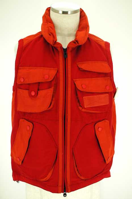 WHITE MOUNTAINEERING （ホワイトマウンテニアリング） N/C 64-Cloth 2-Tones LUGGAGE VEST ロクヨンクロス メンズ トップス