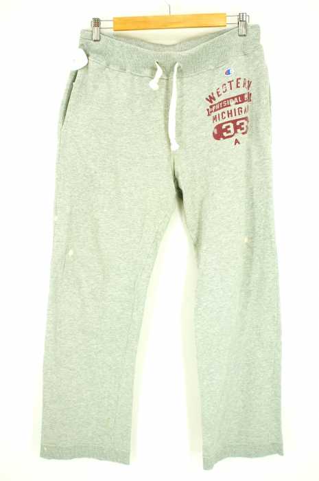 Champion (チャンピオン) ペイント加工 メンズ パンツ