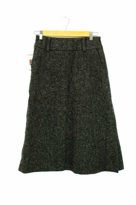 MARGARET HOWELL (マーガレットハウエル) 18AW ウール ツイード テーラード スカート レディース スカート