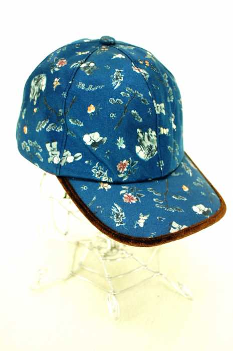 I am I in fact... (アイアムアイインファクト) Chinese blue Cap カオリノモリ レディース 帽子